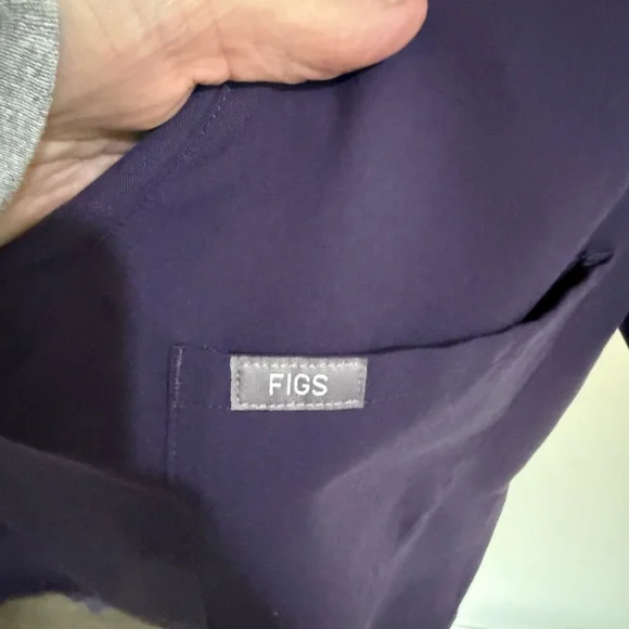 Figs Purple Shadow Set size Medium jogger pants - Picture 3 of 10